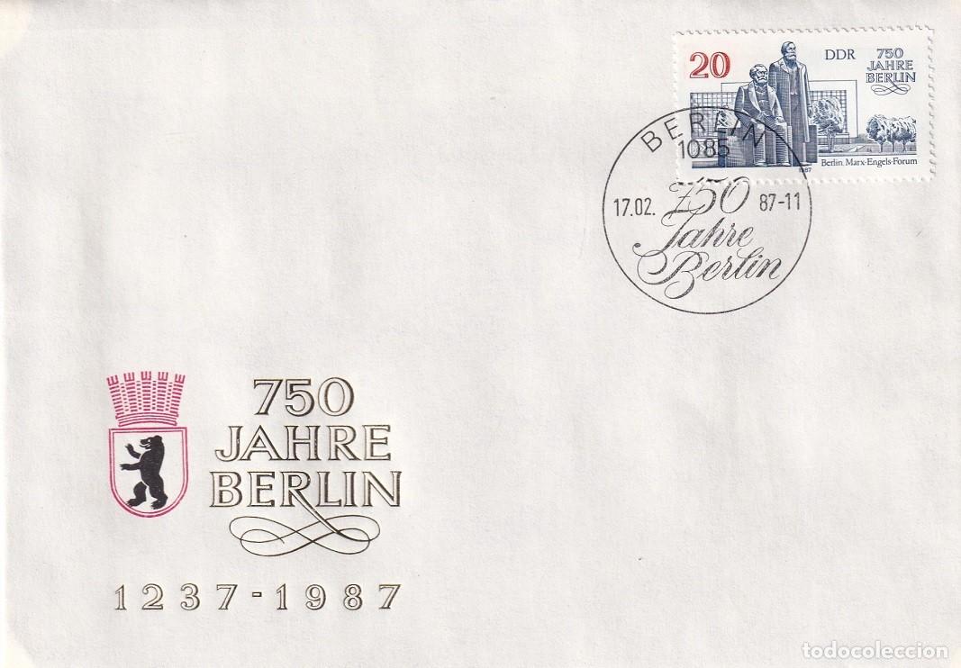 Sellos: Sobre Alemania - 750 Jahre Berlin 1237-1987 - 750 Aniversario de la fundaci&oacute;n de Berl&iacute;n