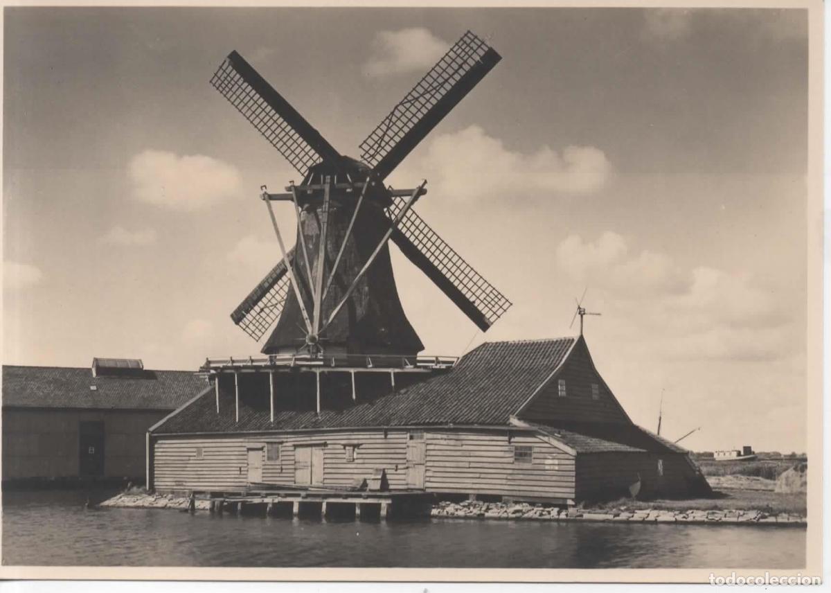 Sellos: HOLANDA ENTERO POSTAL MOLINO DE VIENTO WINDMILL