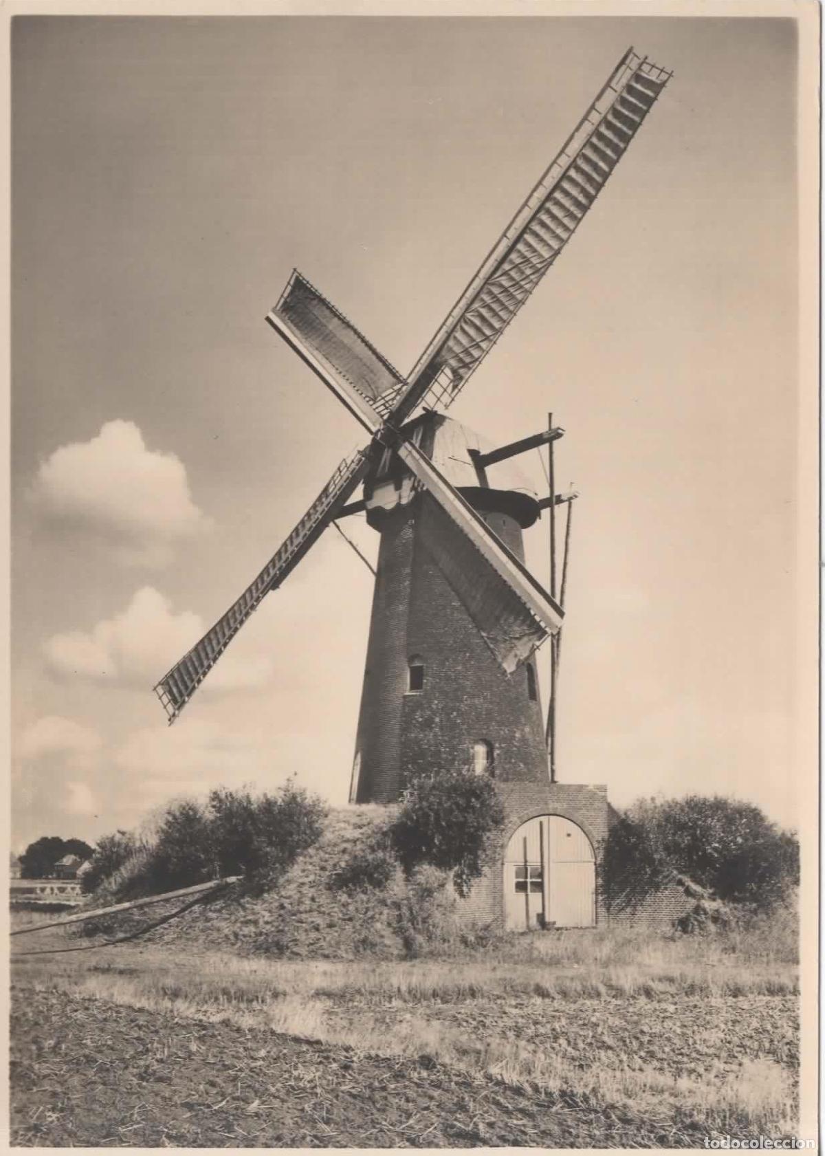 Sellos: HOLANDA ENTERO POSTAL MOLINO DE VIENTO WINDMILL