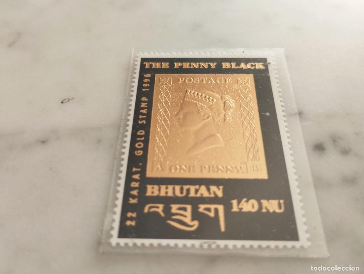 Sellos: SELLO DE ORO DE 22K BUTAN PENNY