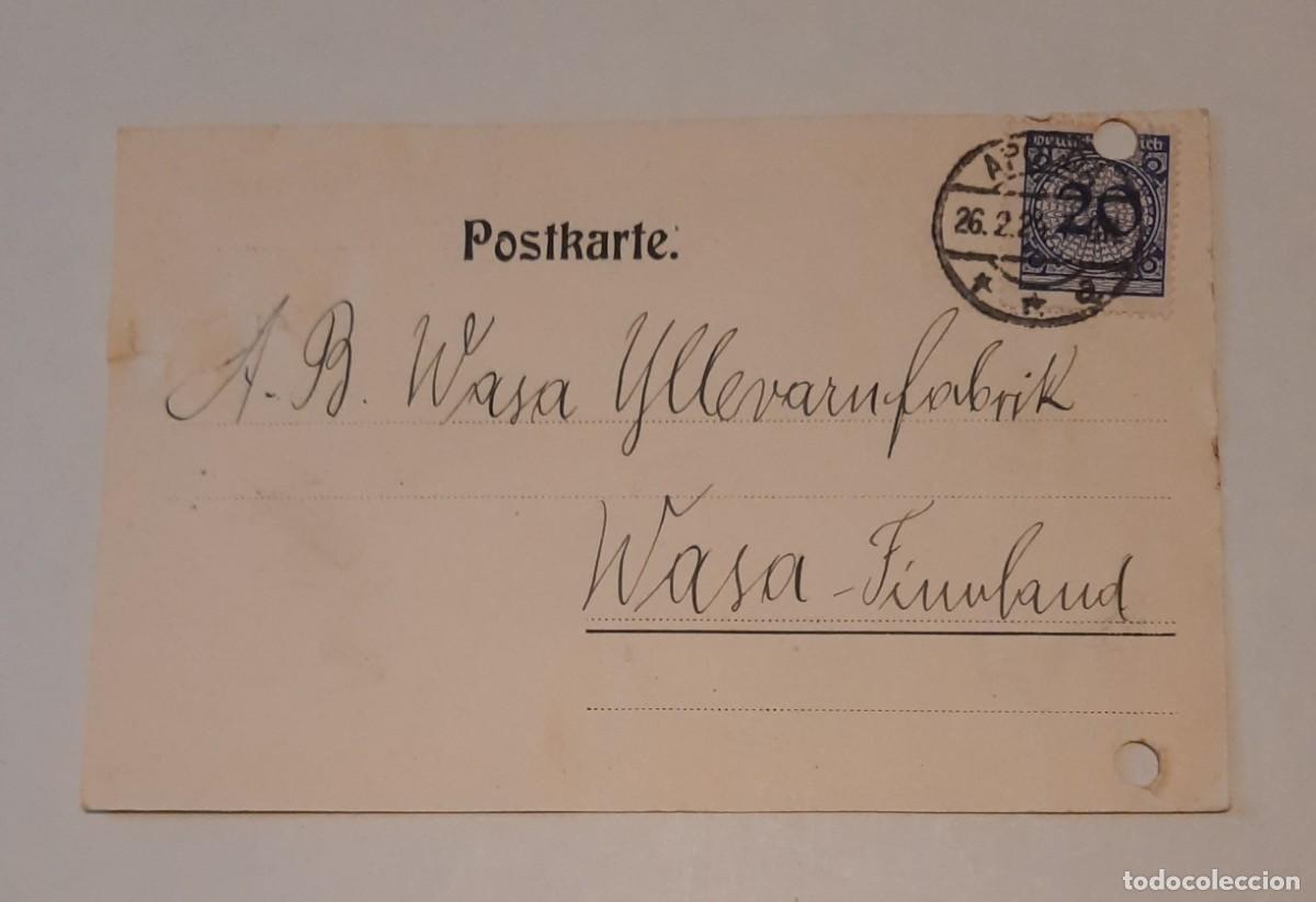 Stamps: Deutsches Reich,Tarjeta de fabrica Apolda 26.2.24;