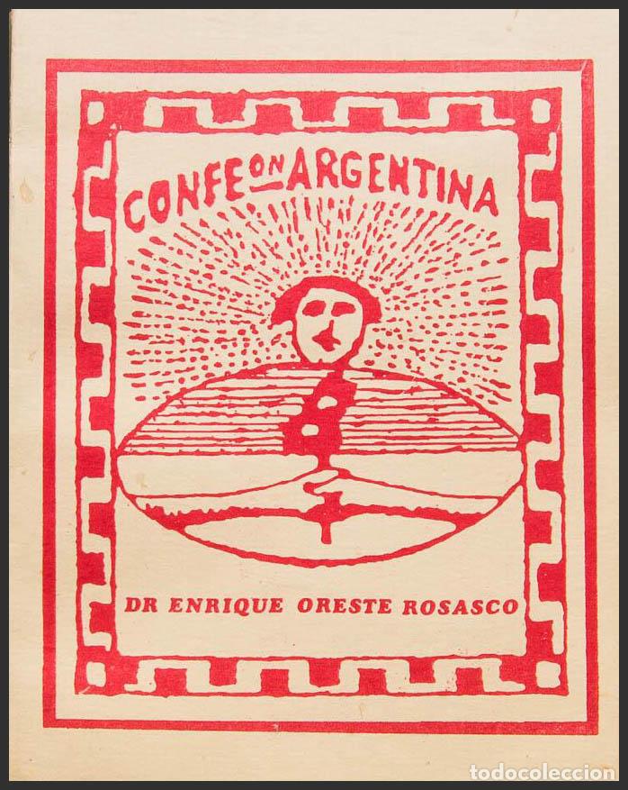 Briefmarken: Argentina. Bibliograf&iacute;a. 1990. LOS SELLOS DE LA CONFEDERACION ARGENTINA. Dr. Enrique Oreste Rosasco.