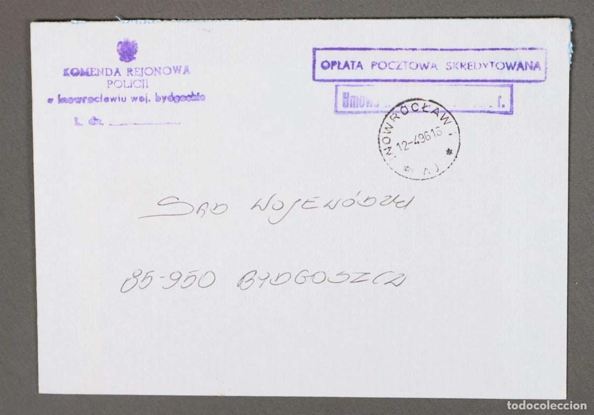Stamps: POLONIA CORREO OFICIAL POLICIA POLICE 1996