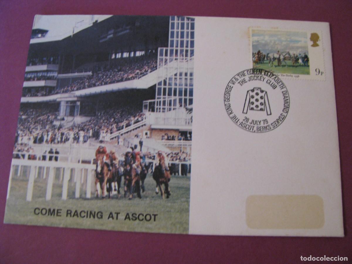 Sellos: SOBRE PRIMER DIA ASCOT 1979 - KING GEORGE VI & QUEEN ELIZABETH DIAMOND STAKES