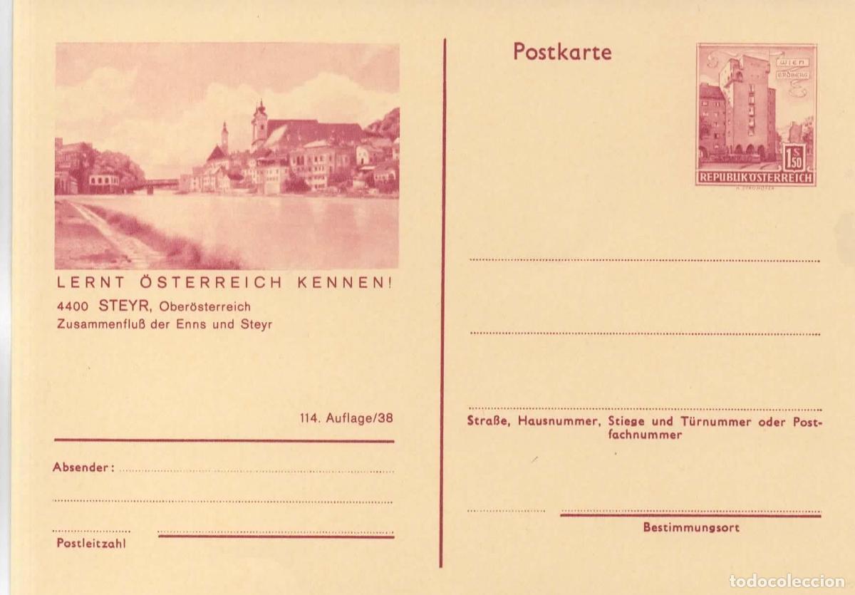 Sellos: AUSTRIA ENTERO POSTAL STEYR - Foto 1