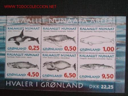 Timbres: FAUNA. MAMIFEROS MARINOS