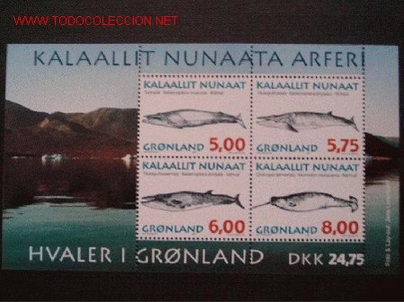 Briefmarken: FAUNA. MAMIFEROS MARINOS (II)
