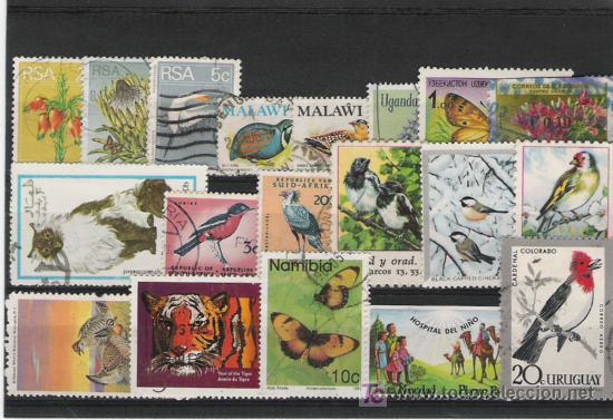 Briefmarken: PRECIOSO LOTE DE FAUNA
