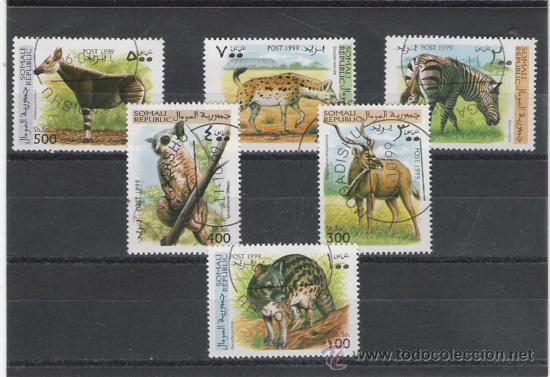Sellos: SOMALIA PRECIOSA SERIE DE FAUNA