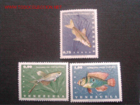 Briefmarken: FAUNA. PECES.