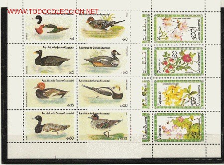 Selos: BONITAS HOJITAS DE FLORA Y FAUNA