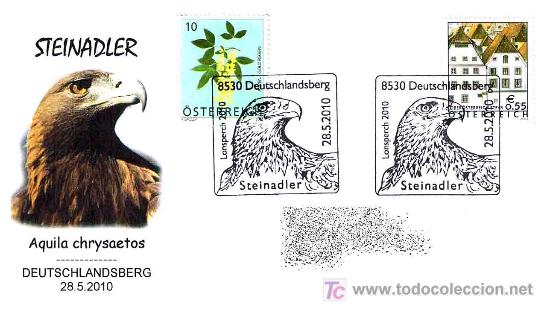 Briefmarken: AVES - AGUILA REAL - Aquila chrysaetos