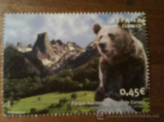 Briefmarken: Parque Nacional Picos De Europa. 0,45 euros - 2010 - Ya Agotado en estafeta - Sin uso