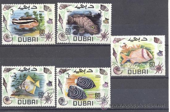 Sellos: DUBAI- TEMA PECES - Foto 1