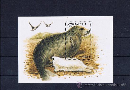 Sellos: azerbayan nuevos***  estampas de focas - Foto 1