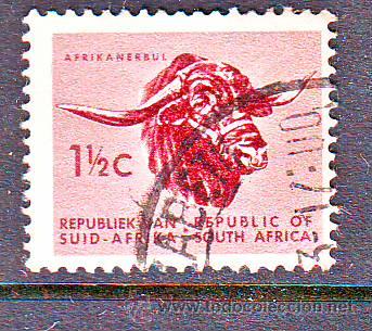 Sellos: SUD AFRICA.FAUNA.ANIMALES.