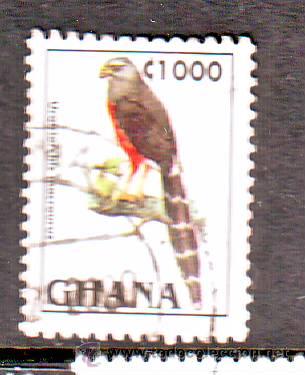 Sellos: GHANA.FAUNA.AVES.