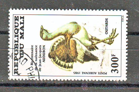 Sellos: MALI.FAUNA.AVES.