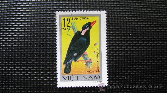 Briefmarken: viet-nam, tema aves