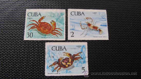 Sellos: 1969 cuba, crustaceos - Foto 1