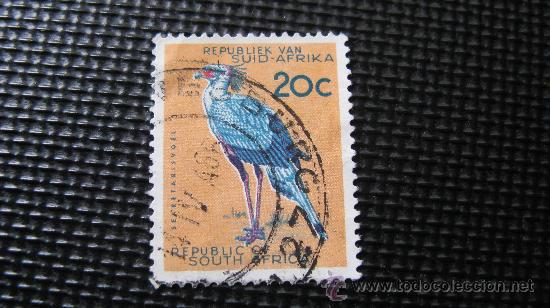 Briefmarken: 1961 sudafrica, tema aves, yvert 258