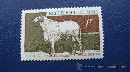 Sellos: 1969 mali, carnero, yvert 124 - Foto 1
