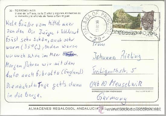Briefmarken: TP CON MAT MALAGA SELLO LINCE IBERICO PARQUE NATURAL DE MONFRAGUE FAUNA FELINO