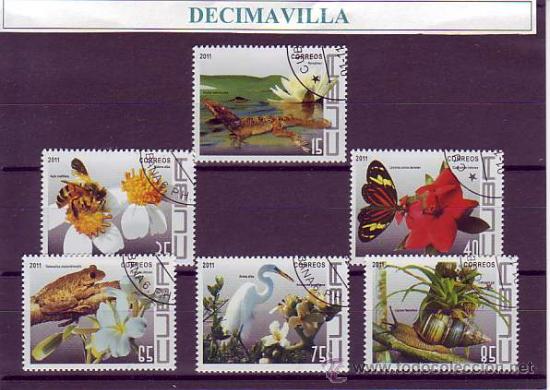 Sellos: FAUNA, CUBA, FLORA, 2011, L296 - Foto 1