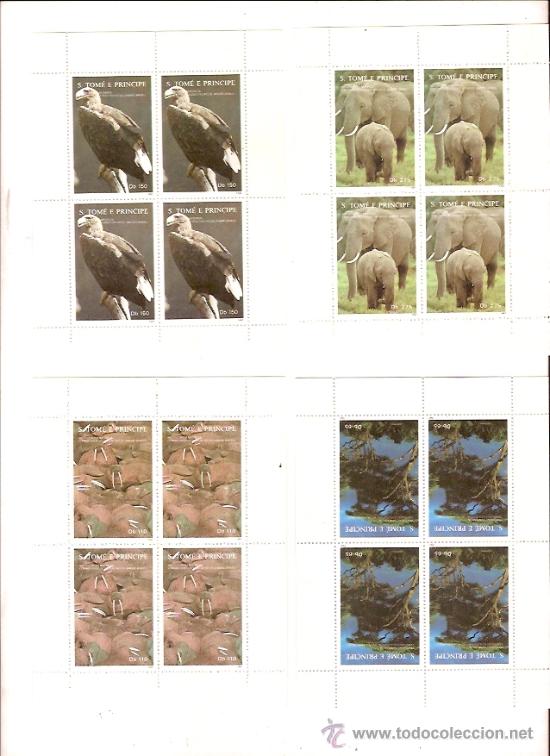 Sellos: SELLOS S TOME E PRINCIPE A&Ntilde;O 1992 FAUNA