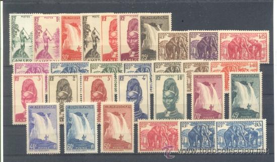 Sellos: CAMERUN YVERT 162/91 * - Foto 1