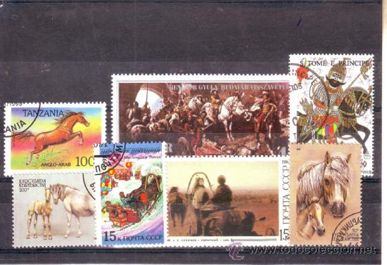 Briefmarken: TENATUCA LOTE 223 (0) CABALLOS