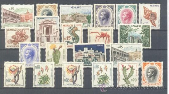 Sellos: MONACO.   YVERT 537A/550A ** - Foto 1