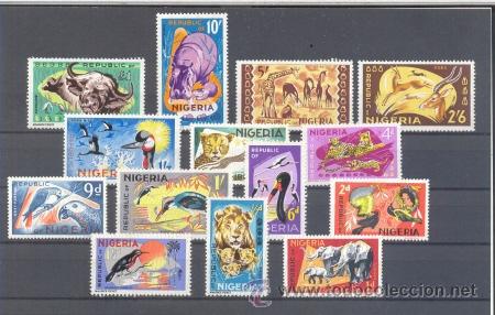 Sellos: NIGERIA.  YVERT 177/90 ** - Foto 1