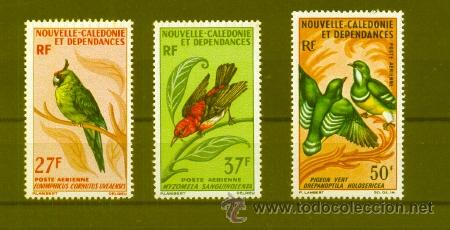 Sellos: NUEVA CALEDONIA.   YVERT AV 88/90 ** - Foto 1