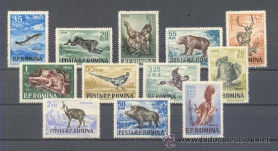 Sellos: RUMANIA.- YVERT 1438/49 * - Foto 1