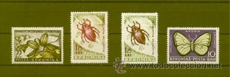 Sellos: RUMANIA.-  YVERT 1461/64 ** - Foto 1