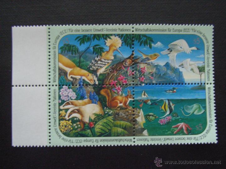 Briefmarken: NACIONES UNIDAS VIENA, N&ordm; YVERT 118/1*** A&Ntilde;O 1991. FAUNA