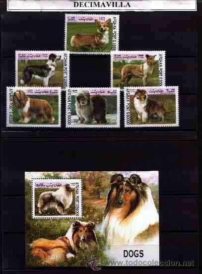 Sellos: AFGHANISTAN, PERROS, 1999 - Foto 1