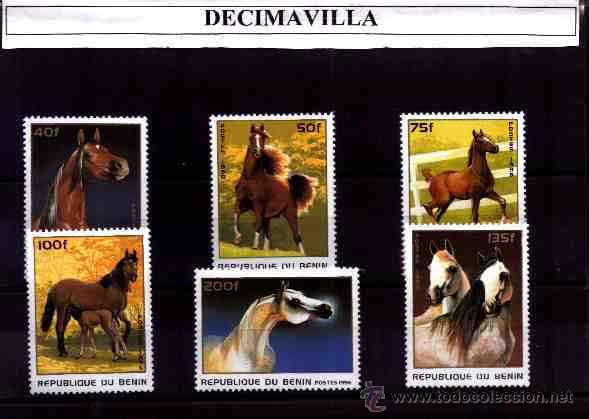 Sellos: BENIN, CABALLOS, 1996 - Foto 1