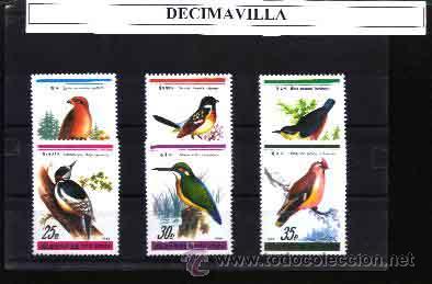 Sellos: COREA, 1988, 1972/77, AVES - Foto 1