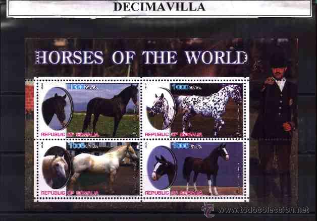 Sellos: SOMALIA, CABALLOS, L01, 2002 - Foto 1
