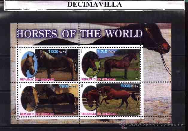 Sellos: SOMALIA, CABALLOS, L02, 2002 - Foto 1