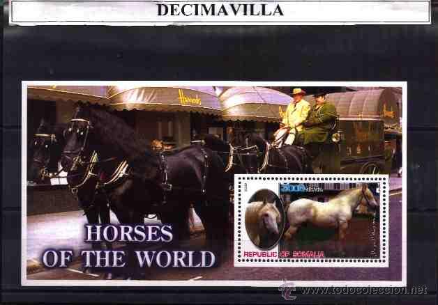 Sellos: SOMALIA, CABALLOS, L07, 2002 - Foto 1