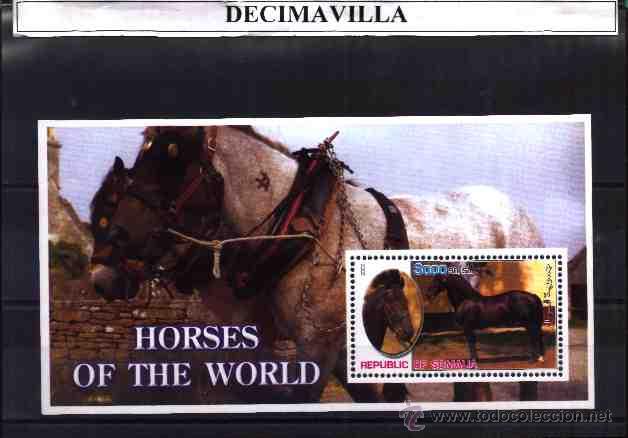 Sellos: SOMALIA, CABALLOS, L08, 2002 - Foto 1