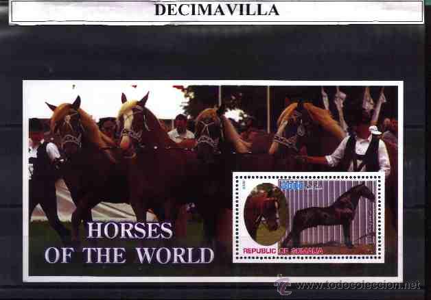 Sellos: SOMALIA, CABALLOS, L09, 2002 - Foto 1