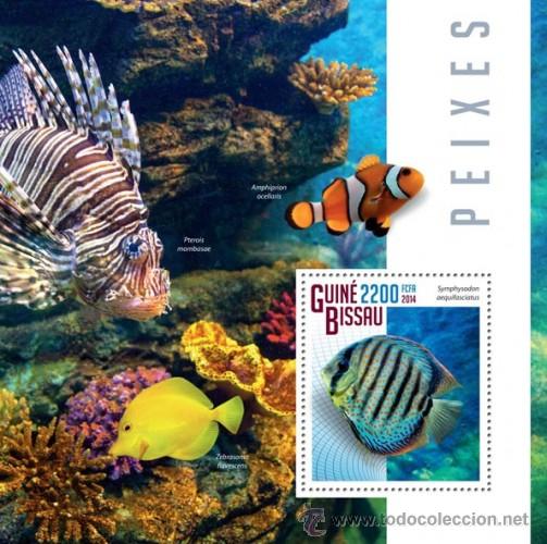 Sellos: Guinea Bissau 2014 - PECES - Foto 1