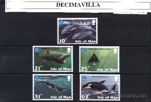 Sellos: MAN, 1998, 798/801, CETACEOS - Foto 1