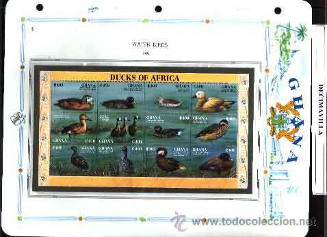 Sellos: GHANA, 1744/55, PATOS - Foto 1