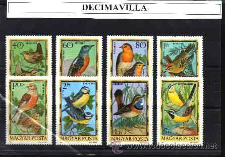 Sellos: HUNGRIA, 1973, A360/67, AVES - Foto 1
