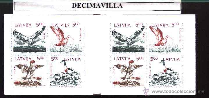 Sellos: LETONIA, 1992, C304, AVES - Foto 1